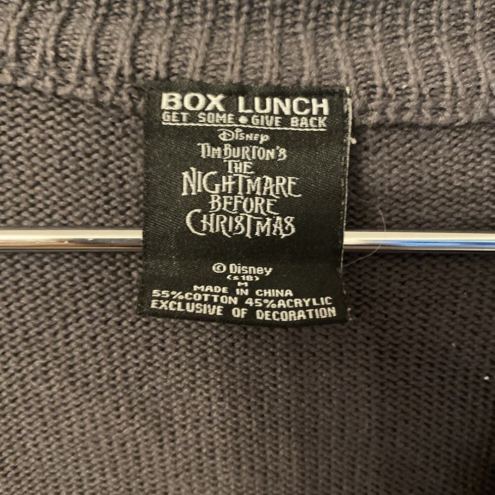 Disney Nightmare Before Christmas 25 Years Boyfriend Cardigan - Picture 5 of 6